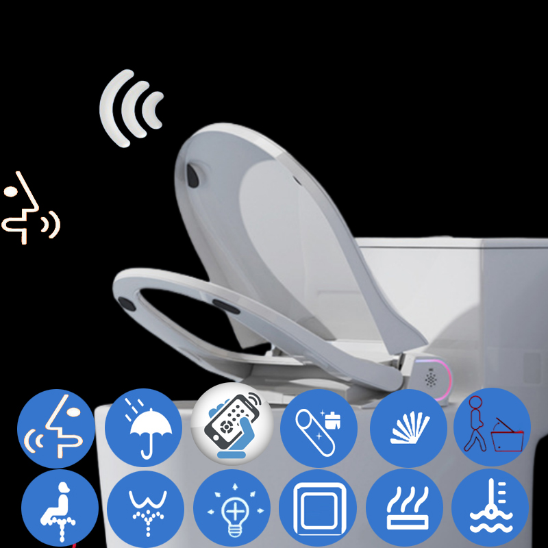 Plunger Toilet - AI Voice WC Digital Toilette Japonais
