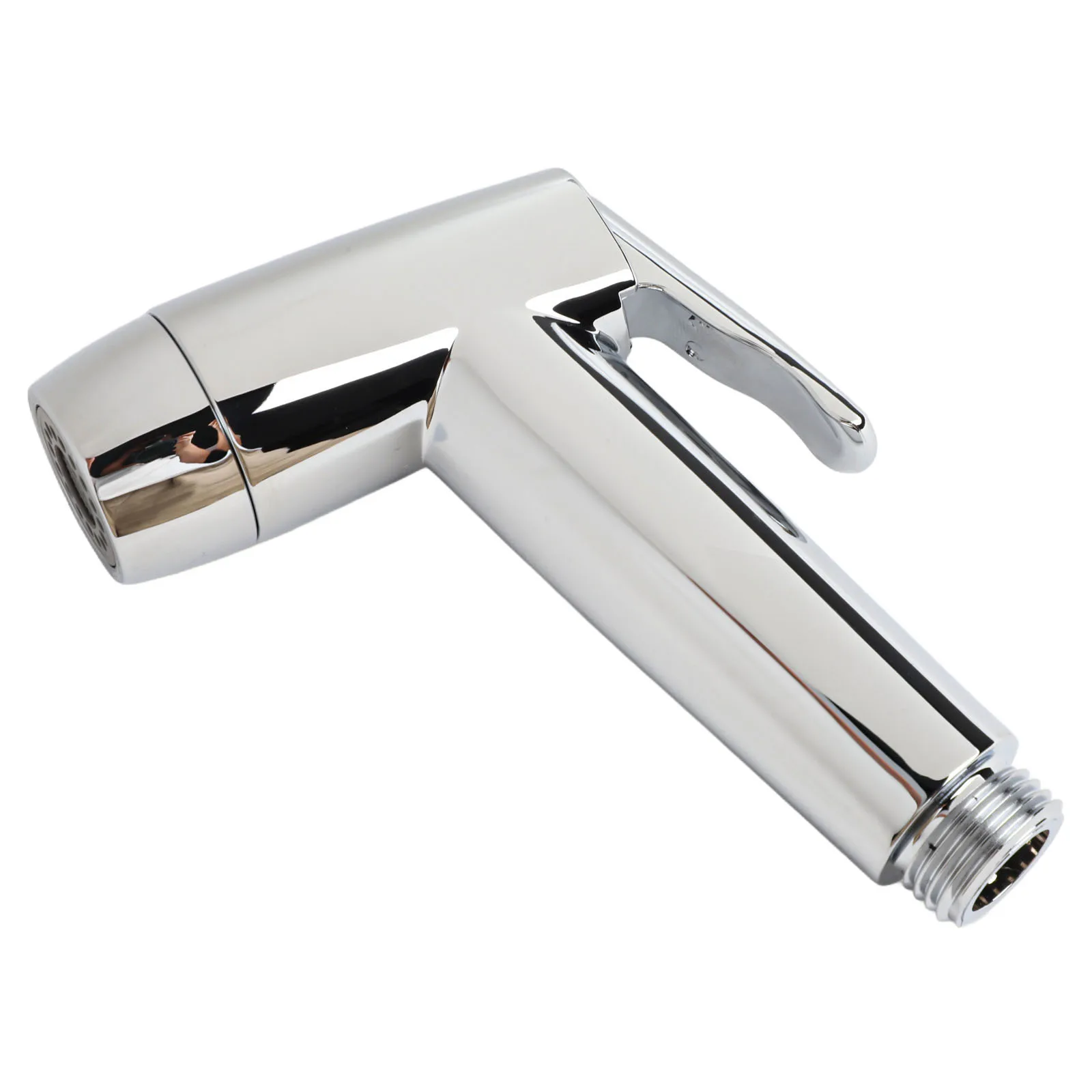 Plunger Toilet - Flushing Nozzle Black Silver Toilet Spray