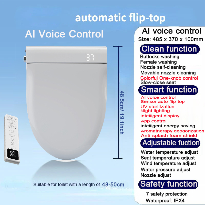 AI Voice WC Digital Toilette J - Plunger Toilet 评论和价格