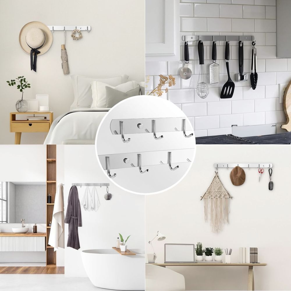 Versatile Stainless Steel Hang - Home Bathroom Organizer 评论和价格