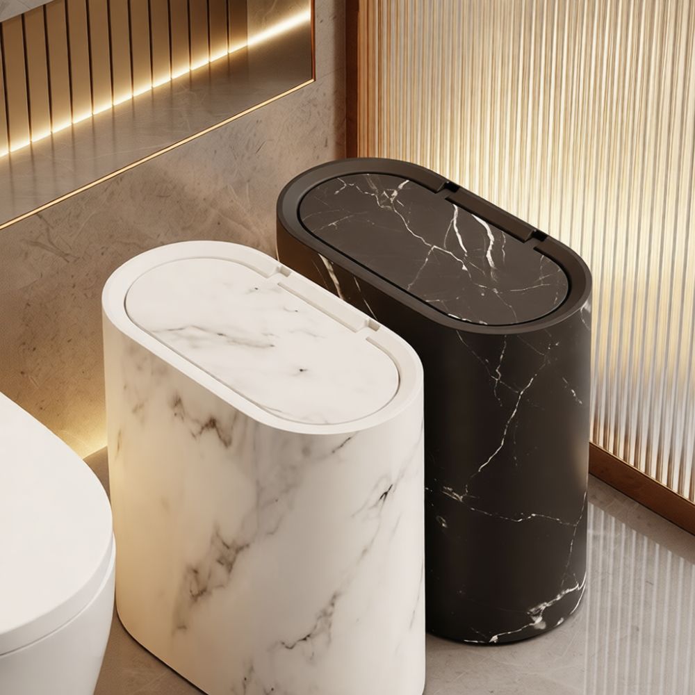 Minimalist Slim Trash Can Narr - Home Essentials Bathroom Storage 评论和价格