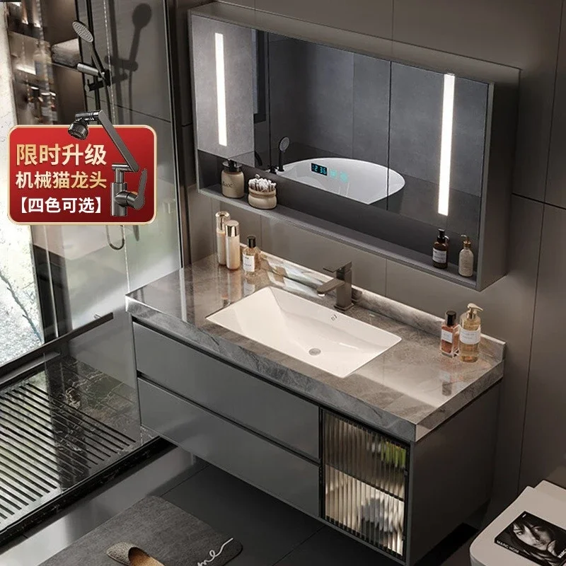 Luxury Vanity Bathroom Cabinet - Home Bathroom Vanity Combo 评论和价格