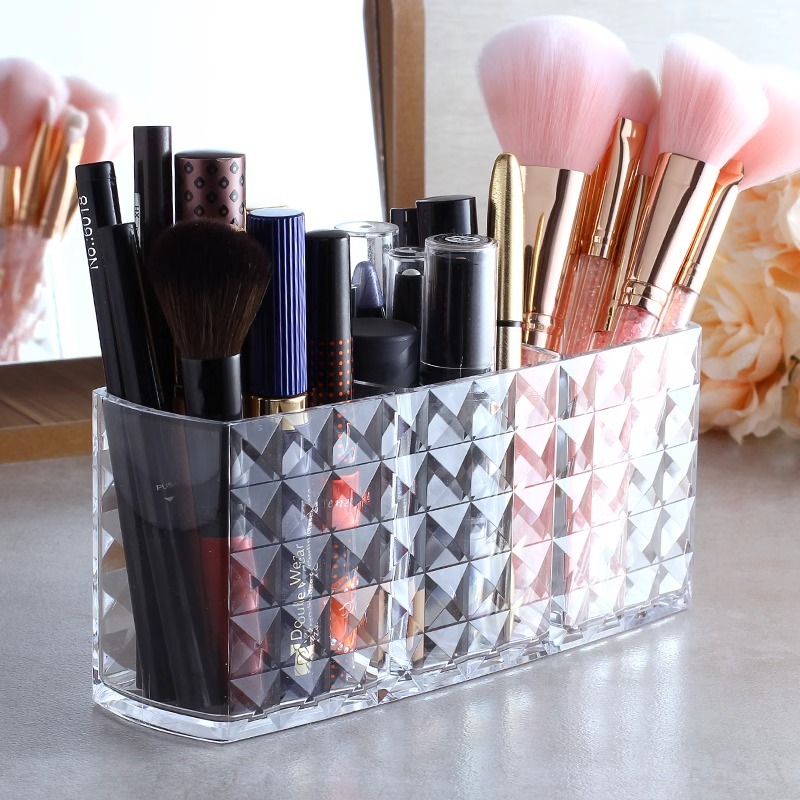 Transparent Acrylic Cosmetic O - Home Edit Bathroom Storage 评论和价格