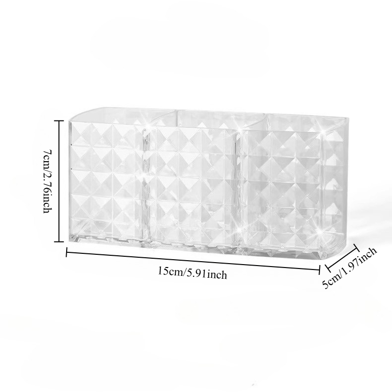 Transparent Acrylic Cosmetic O - Home Edit Bathroom Storage 评论和价格