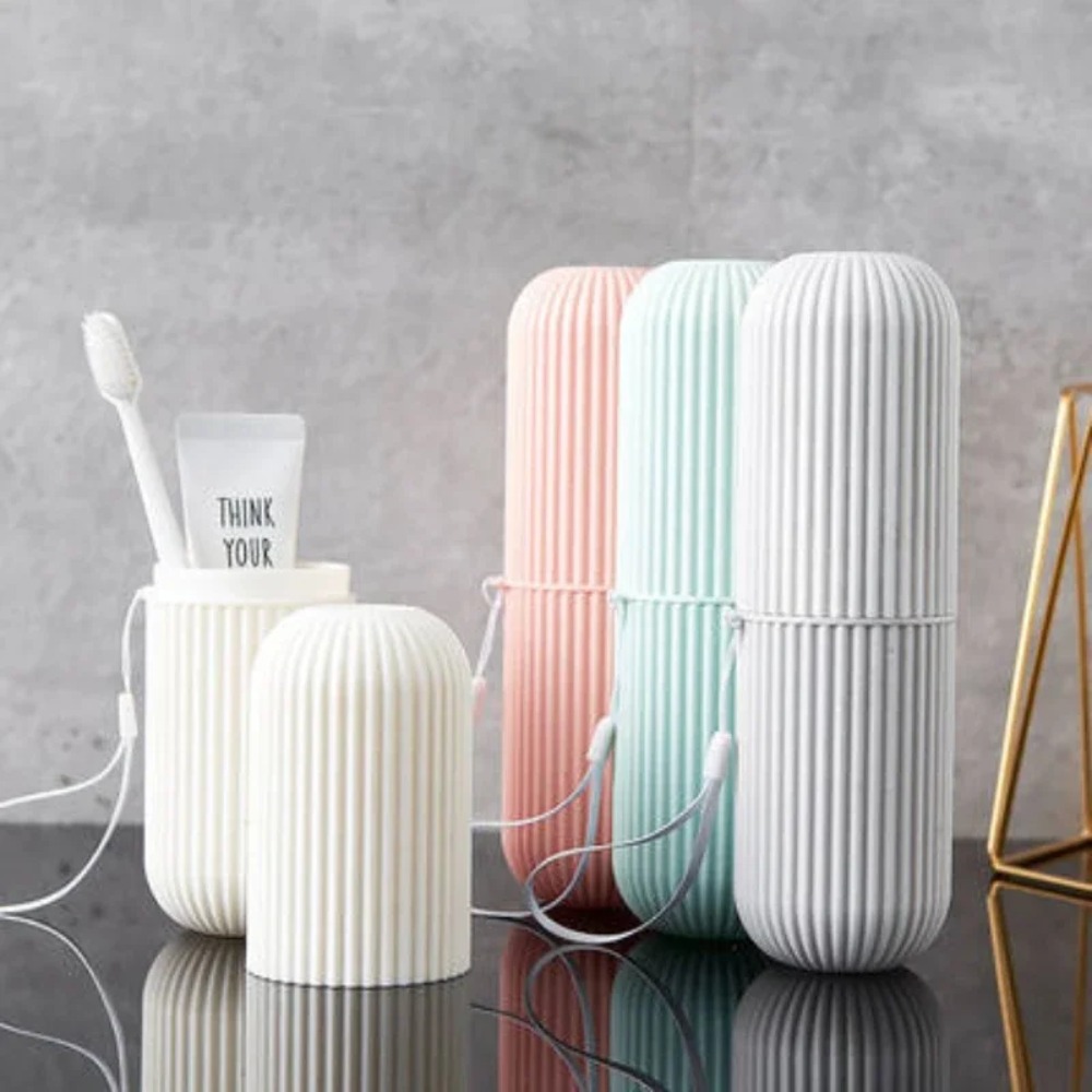 Travel Portable Toothbrush Cup - Home Edit Bathroom Storage 评论和价格