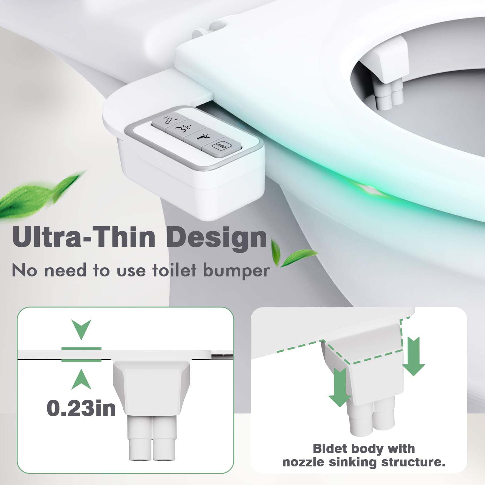 Bidet Attachment for Toilet -  - Plunger Toilet 评论和价格