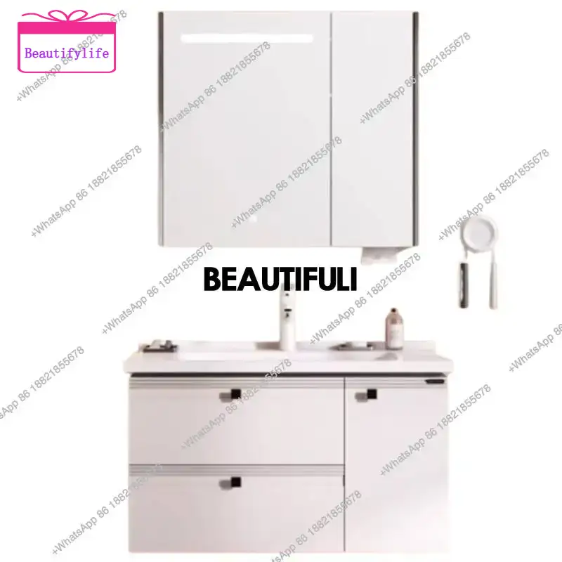 YL White Tall Storage Bathroom - Home Bathroom Vanity Combo 评论和价格