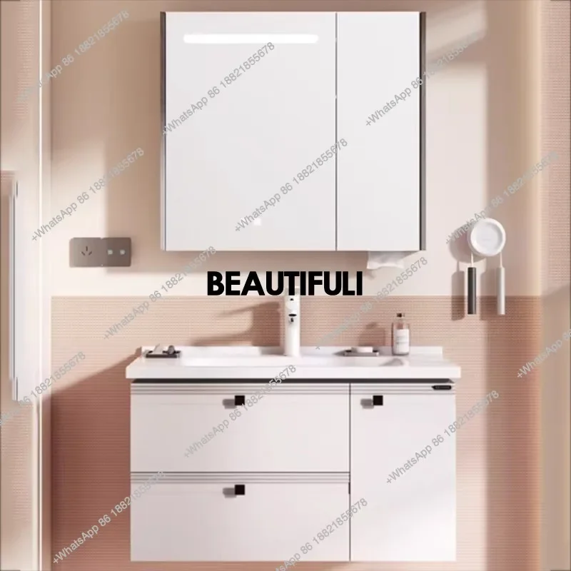 YL White Tall Storage Bathroom - Home Bathroom Vanity Combo 评论和价格