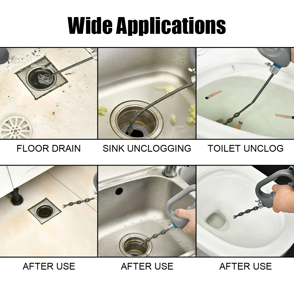 StainlessSteelDrainUnblocker T - Plunger Toilet 评论和价格
