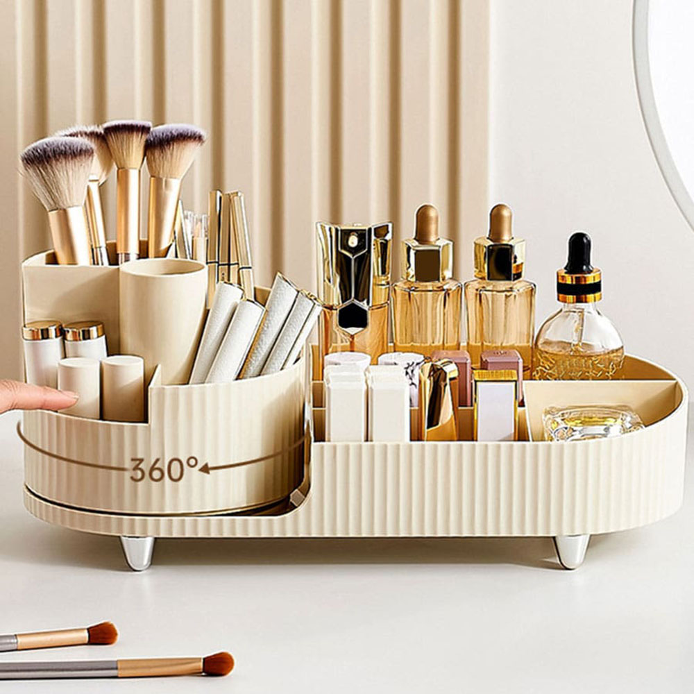 360° Rotatable Makeup Storage  - Home Edit Bathroom Storage 评论和价格