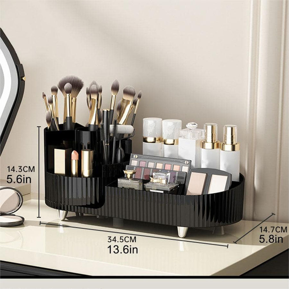 360° Rotatable Makeup Storage  - Home Edit Bathroom Storage 评论和价格