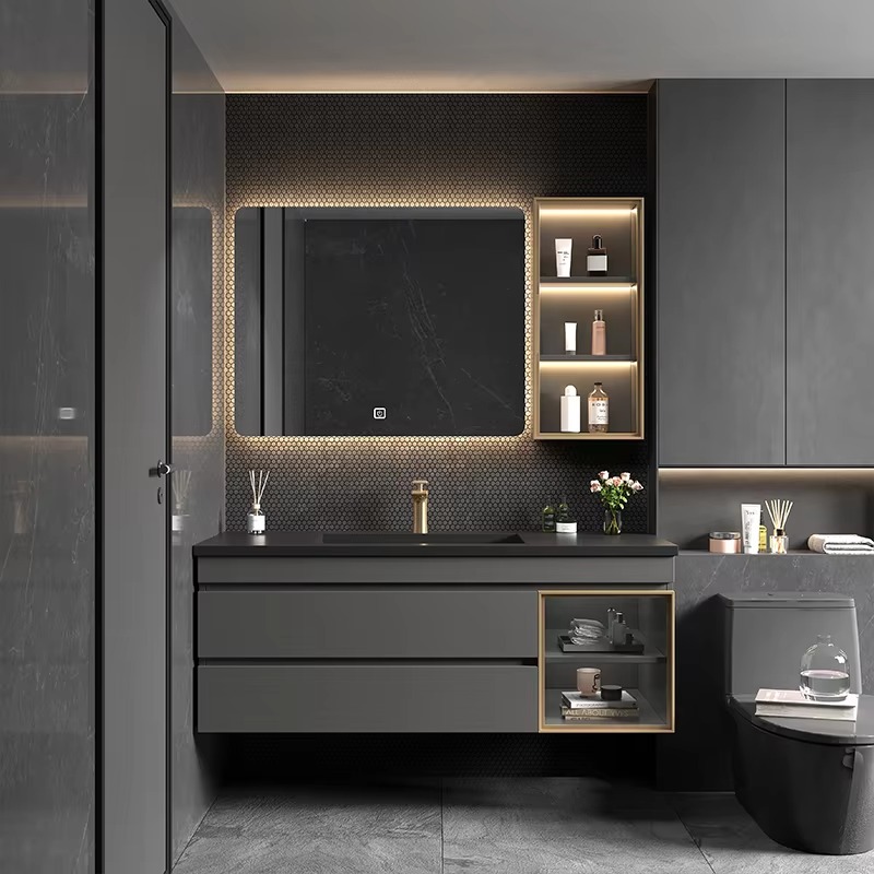 Classic Nordic Lighting Bathro - Home Bathroom Vanity Combo 评论和价格